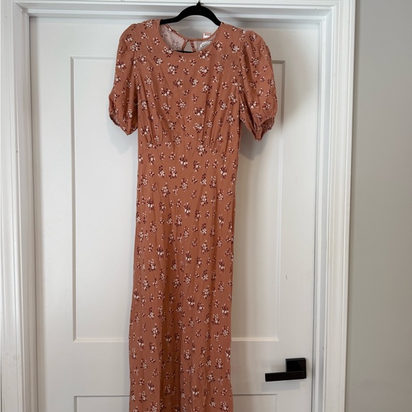 Reformation Fleurs Dress - floral midi - size Small - Picture 3 of 6